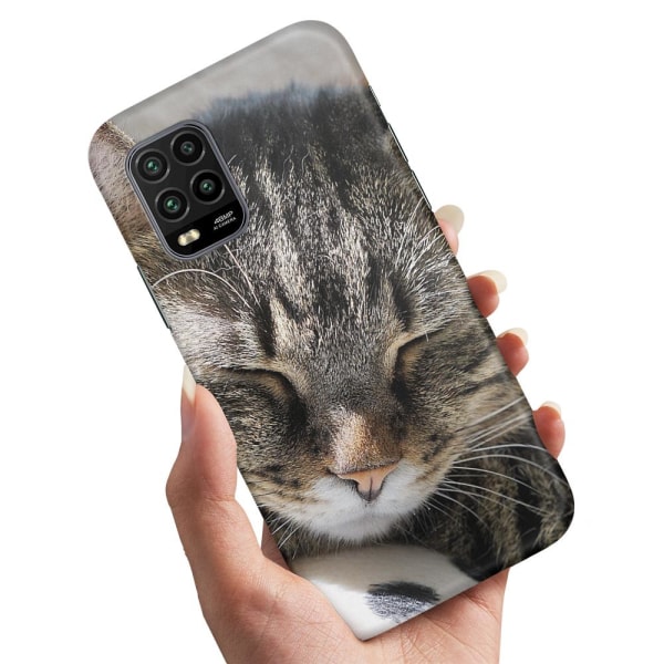 Xiaomi Mi 10 Lite - Kuoret/Suojakuori Nukkuva Kissa