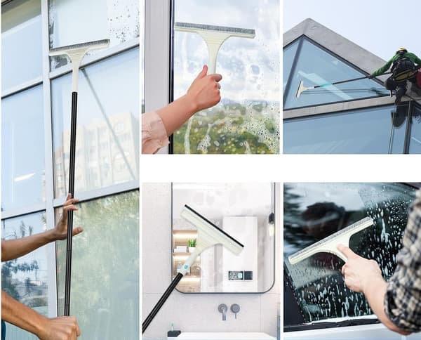 Teleskopisk Borste för Fönsterputs – 68–156 cm