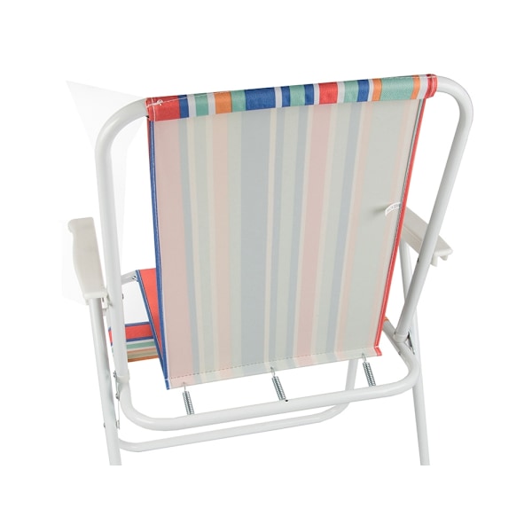Strandstol / Solstol - Stol till Strand - Hopfällbar Multicolor
