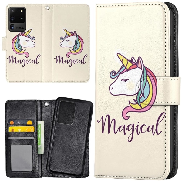Samsung Galaxy S20 Ultra - Mobilcover/Etui Cover Magisk Pony