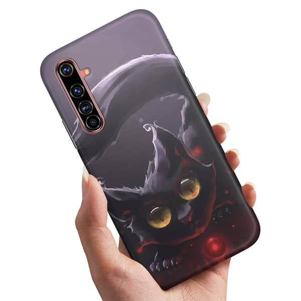 Cover / Mobilcover til Realme X50 Pro - Sort Kat