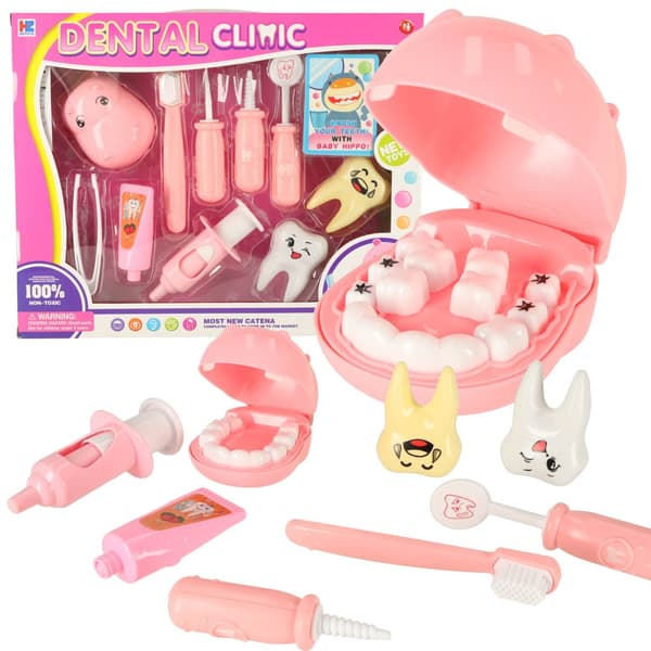 Tandläkare Spel för Barn Pink