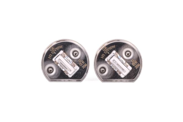 Bilglödlampa H1 12V 55W xenon blå 2 st E4