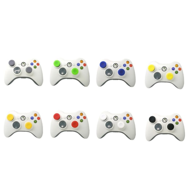2-Pack - Tommelfingergreb / ​​Beskyttelse til Xbox & PS4 joystic Multicolor  3037 | Multicolor | 5 | Fyndiq