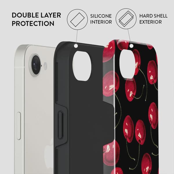 Burga Cherrybomb - iPhone 17e/16e Tough Skal