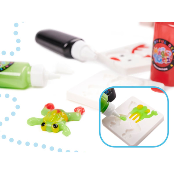 Klej kristalllim slime 3D zestaw 26el.