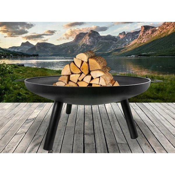 Hängande Grill och Eldstad för Öppen Eld - 58 cm