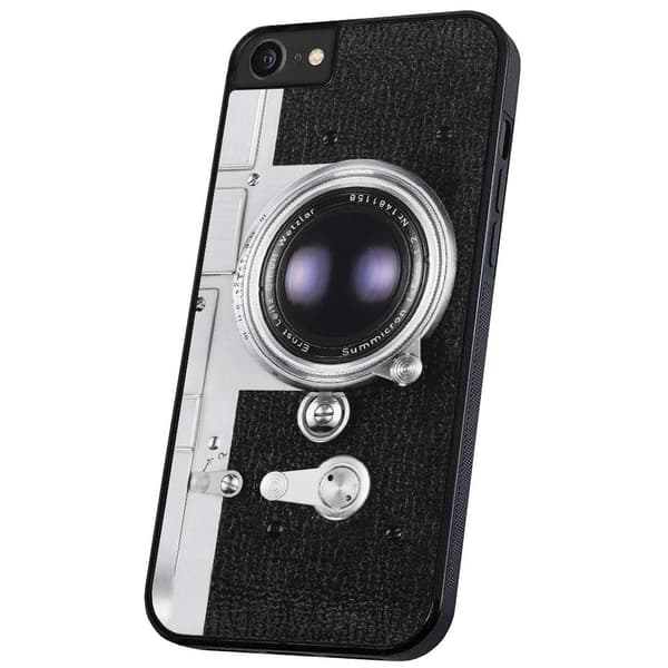 iPhone 16e/17e - Deksel/Mobildeksel Retro Kamera