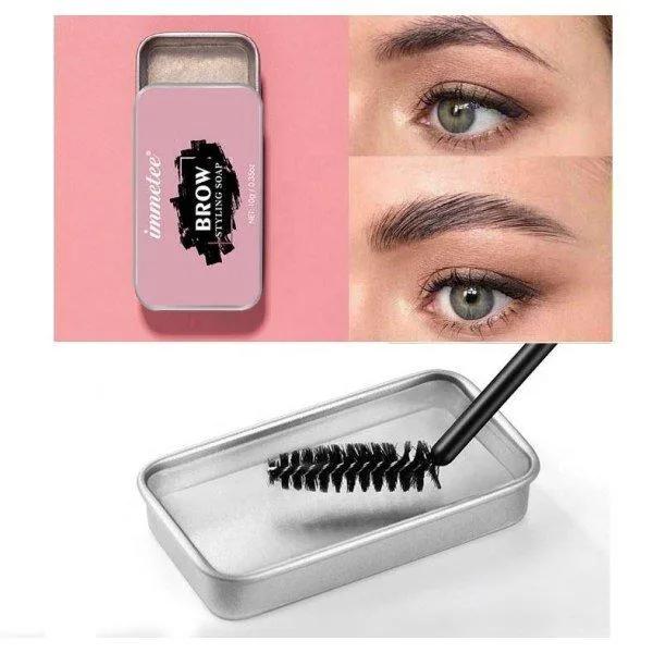 2-Pack - Soap Brows / Ögonbrynsgel - Ögonbrynsformande Tvål Transparent