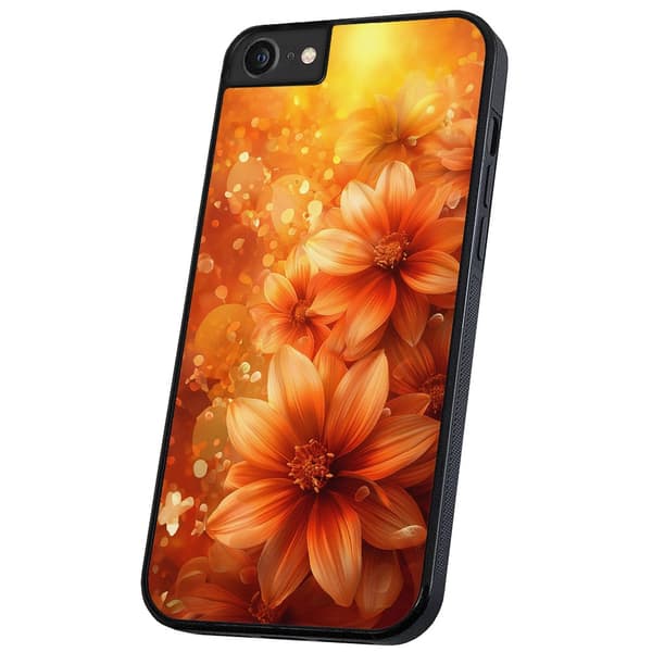 iPhone 16e/17e - Cover/Mobilcover Flowers