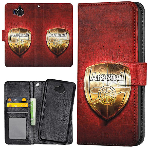 Huawei Y6 (2017) - Mobilcover/Etui Cover Arsenal