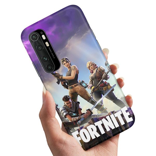 Xiaomi Mi Note 10 Lite - Kuoret/Suojakuori Fortnite