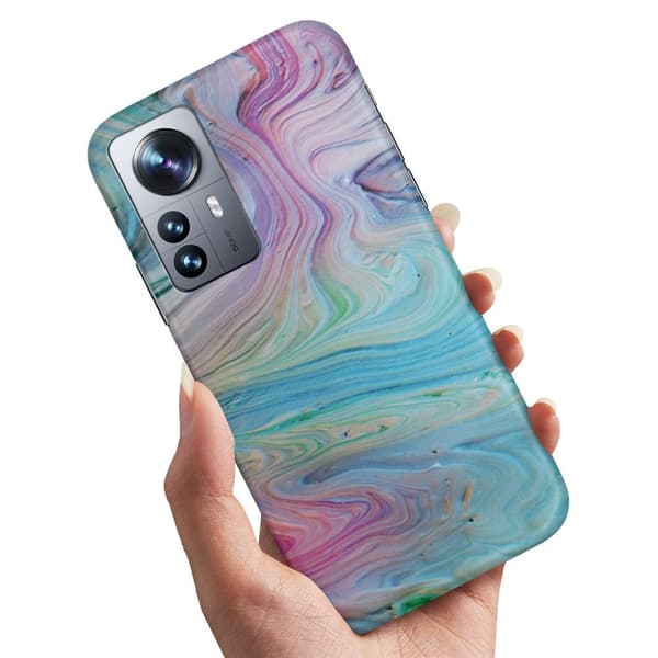 Deksel / Mobildeksel til Xiaomi 12 - Maling Mønster Multicolor