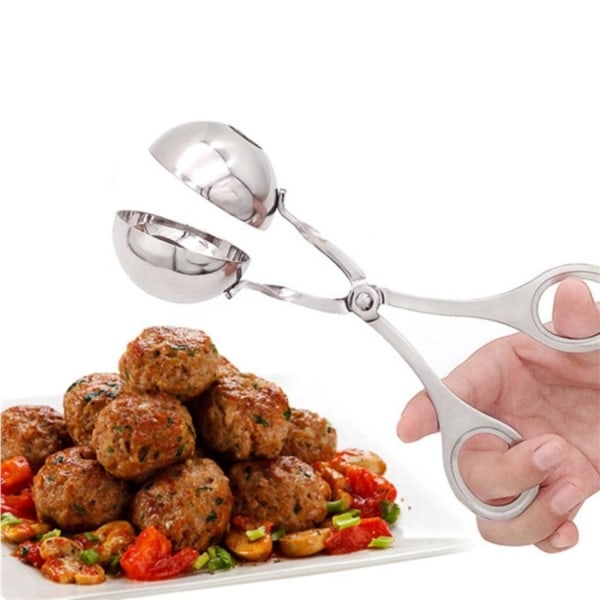Meatball Shaper - Perfekt formede kjøttboller hver gang Silver