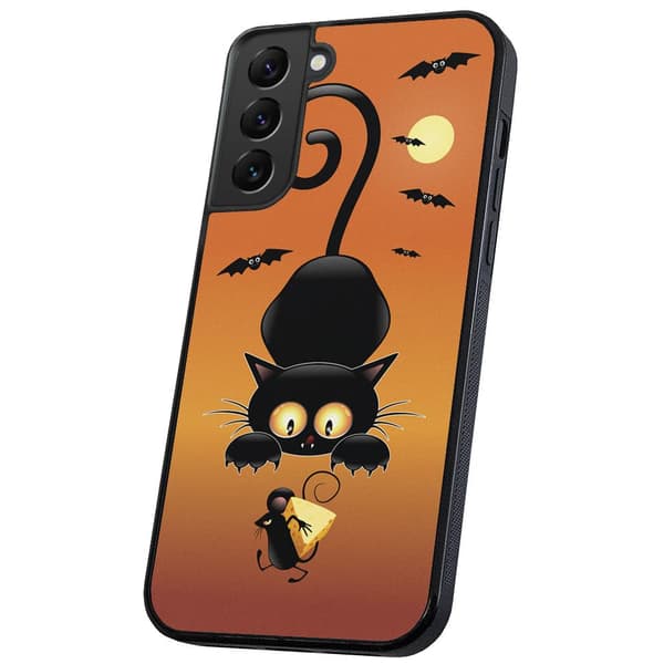 Samsung Galaxy S22 - Deksel/Mobildeksel Katt og Mus Multicolor