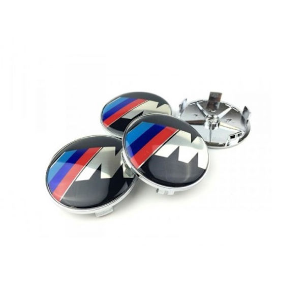 4-Pak - BMW Centerkapsler til Fælge - Bil 68mm - M-series