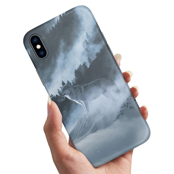 Deksel / Mobildeksel til iPhone XR - Arctic Wolf