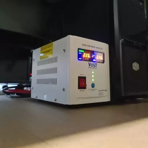 Sinus Pro 500E 12/230V - Inverter - Nødstrømforsyning