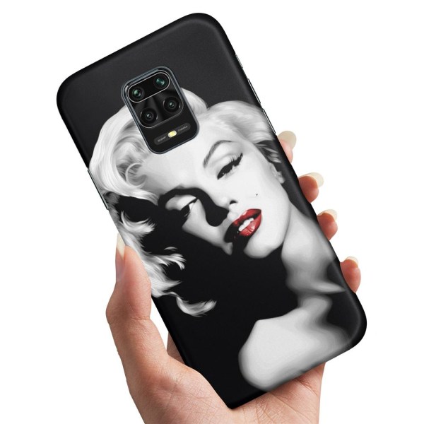 Xiaomi Redmi Note 9 Pro - Cover/Mobilcover Marilyn Monroe