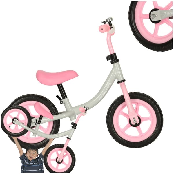 Balanscykel för Barn - Lär barn cykla Vit