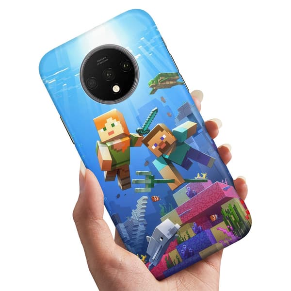 Deksel / Mobildeksel til OnePlus 7T - Minecraft