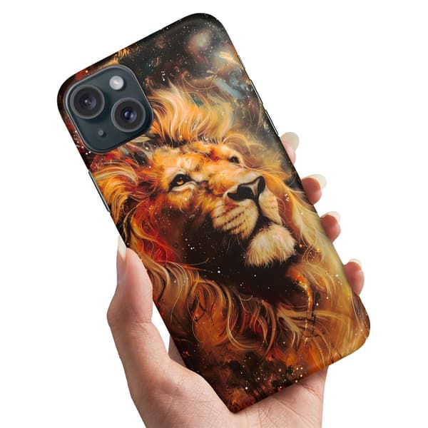 Deksel / Mobildeksel til iPhone 14 - Lion