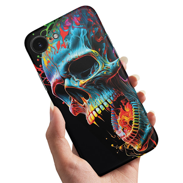 Deksel / Mobildeksel til iPhone 16e / 17e - Skull