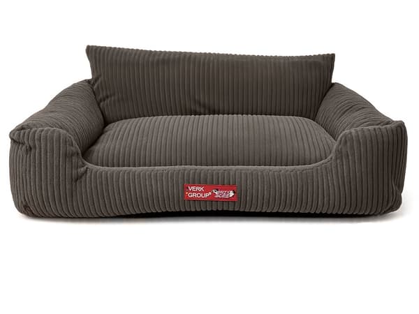 Hund- och kattbädd liten halkfri Grey