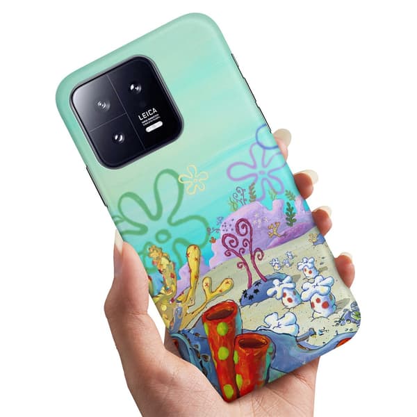 Deksel / Mobildeksel til Xiaomi 13 - Svampebob