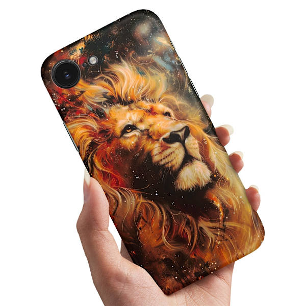 Deksel / Mobildeksel til iPhone 16e / 17e - Lion