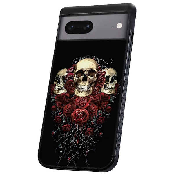 Google Pixel 7 - Deksel/Mobildeksel Skulls