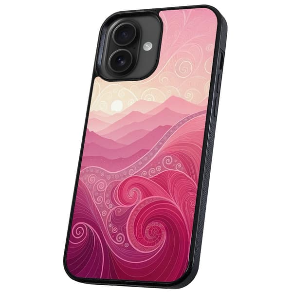 iPhone 17 - Deksel/Mobildeksel Pink Hills