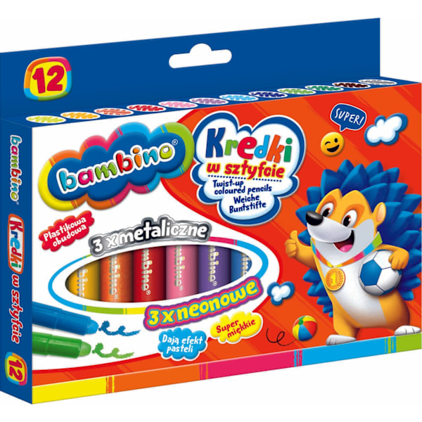 Pennkritor 12 färger