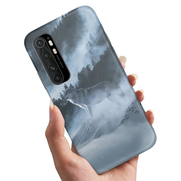 Xiaomi Mi Note 10 Lite - Skal/Mobilskal Arctic Wolf
