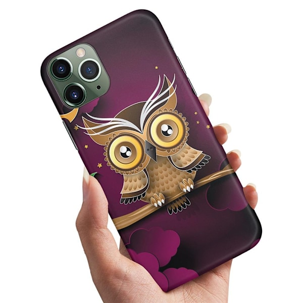 Deksel / Mobildeksel til iPhone 11 - Lysbrun Ugle