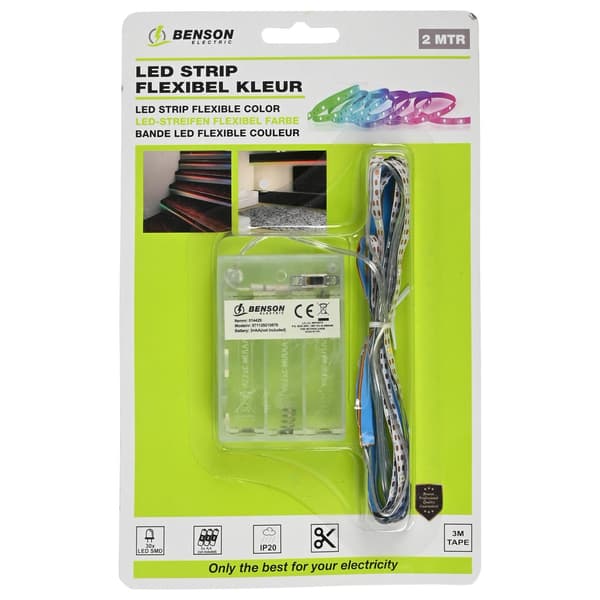 LED-list flexibel färg 2 m