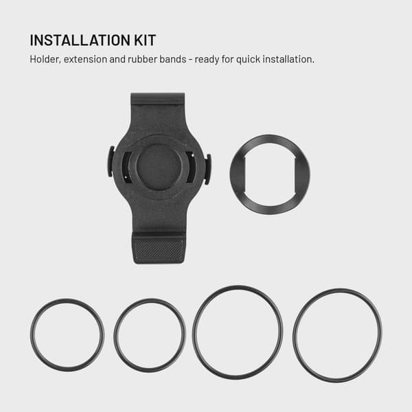 FIXED Styrfäste hållare för Garmin smartklockor 26mm Svart