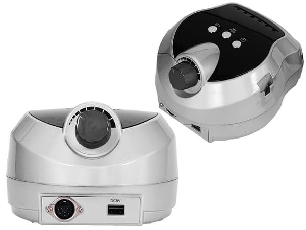 Nagelfil elektrisk 80W set grå