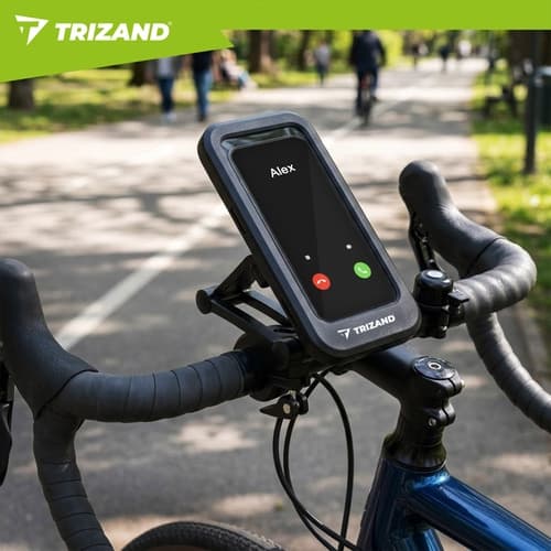 Mobilhållare för Cykel - Fäst på styret