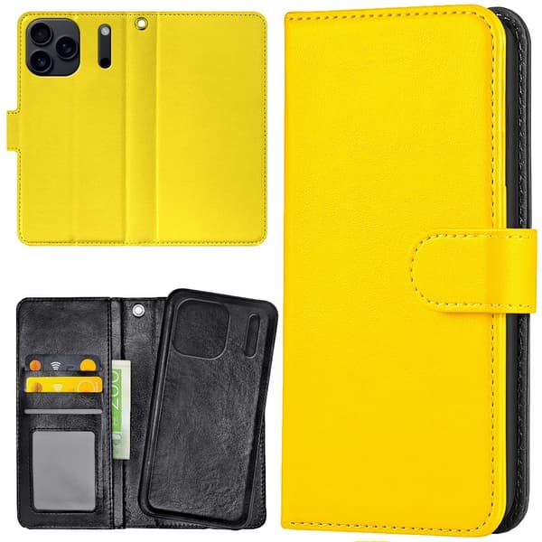 iPhone 17 / 18 Pro Max - Mobilcover/Etui Cover Gul