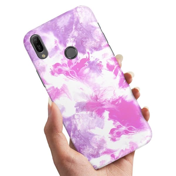 Cover / Mobilcover til Huawei P20 Lite - Marmor Multicolor