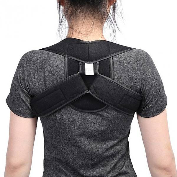 Ryggstøtte / Holdningsbandage - Støtte til Ryggen / Holdning Black