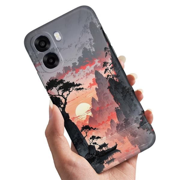 Cover / Mobilcover til Oppo A6x 5G - Sunset