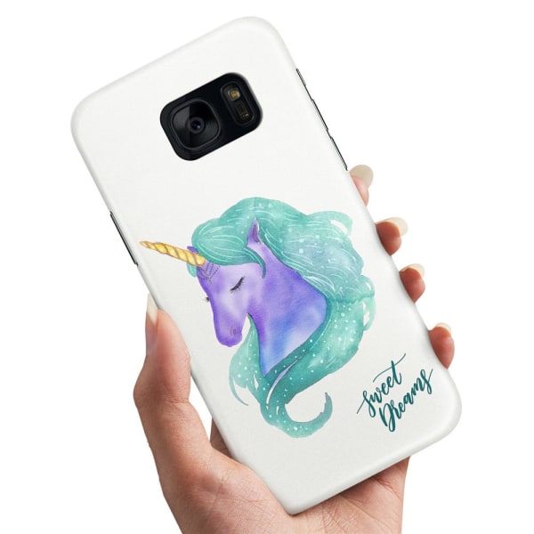 Samsung Galaxy S7 - Cover/Mobilcover Sweet Dreams Pony