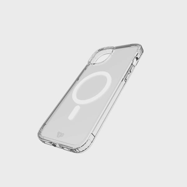 Tech21 Evo Clear MagSafe iPhone 15 Plus Transparent