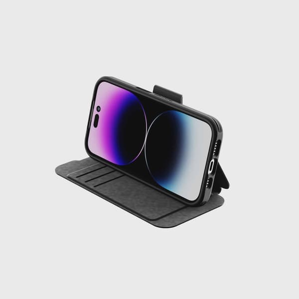 Tech21 Evo Lite Wallet iPhone 14 Pro Svart