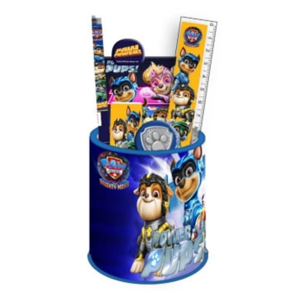 Paw Patrol Power Up 7-delars skrivset