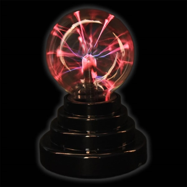 Energiboll Lampa / Plasma Boll - 10 cm multifärg