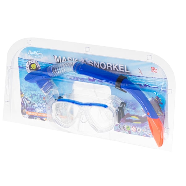 Dykmask simning snorkling + snorkel set