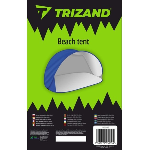 Strandtält / Pop-Up Tält / Vindskydd - 220x120x100cm